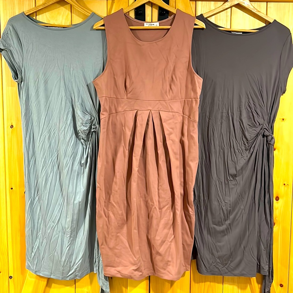 3 size Large Maternity Dresses